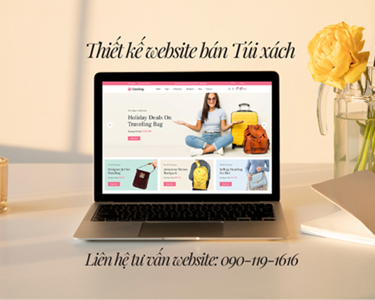 Thiết kế website bán túi xách