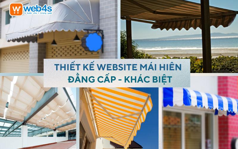 Thiết kế Website Mái hiên - Giao diện Đẳng Cấp, Khác Biệt