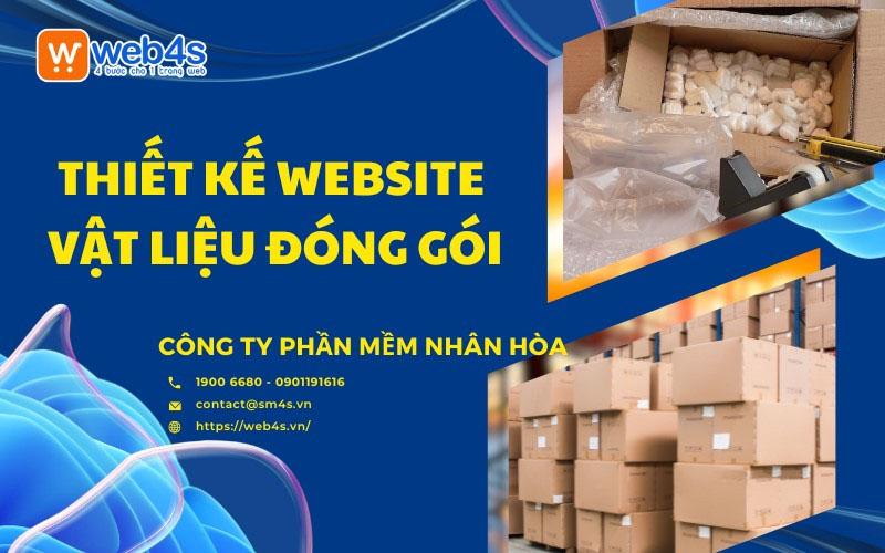 Bật mí 5 điều cần biết Khi thiết kế website vật liệu đóng gói