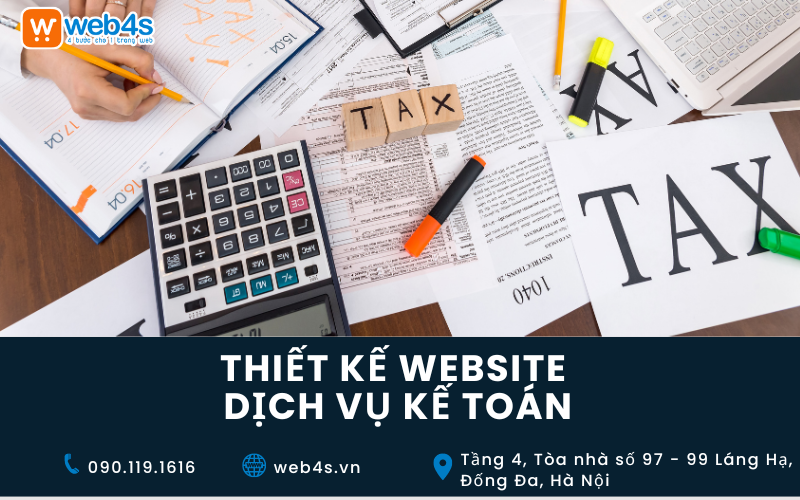Thiết kế Website Dịch vụ Kế toán - Báo giá Website Trọn gói
