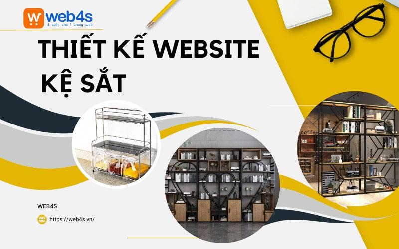 Thúc đẩy doanh số bán hàng nhờ thiết kế website kệ sắt
