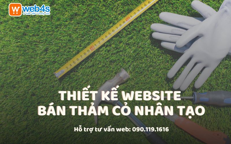 Thiết kế Website bán Thảm cỏ Nhân tạo chuẩn SEO chỉ 292k