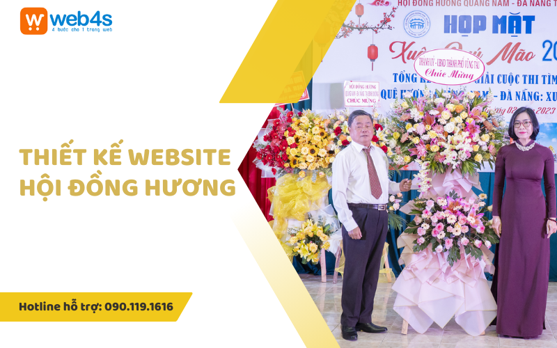 Thiết kế Website hội Đồng hương Trọn gói từ A - Z