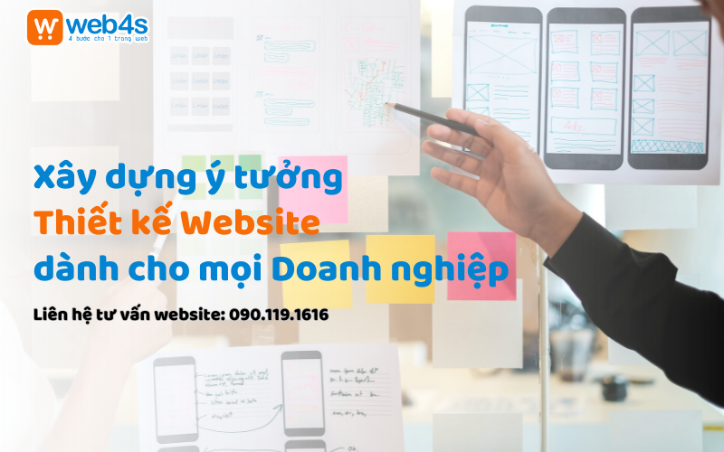 Xây dựng ý tưởng Thiết kế Website độc đáo dành cho Doanh nghiệp
