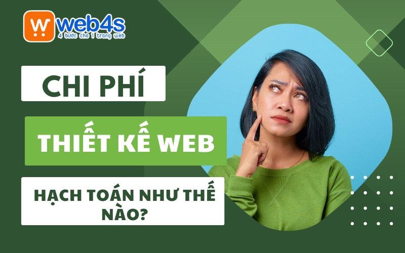 Chi phí thiết kế website hạch toán như thế nào?