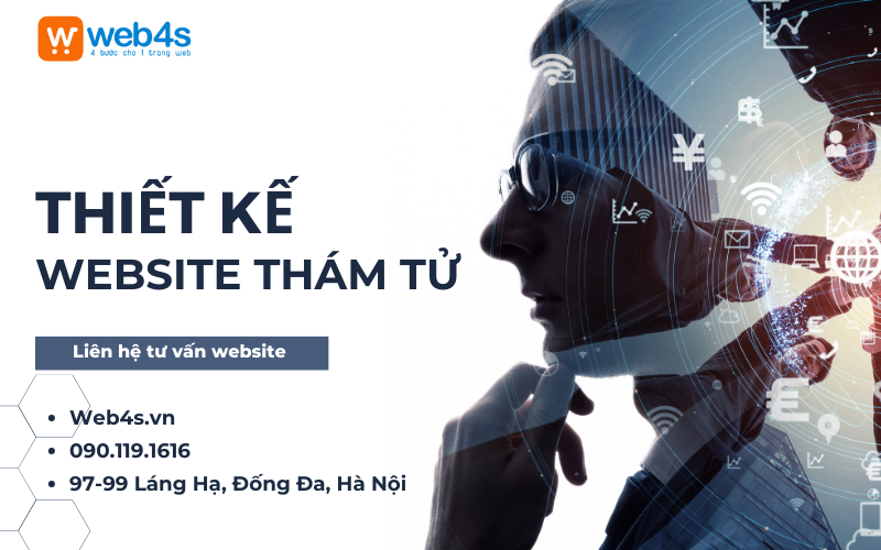 [Web4s] Thiết kế Website Thám tử và những điều bạn cần biết 