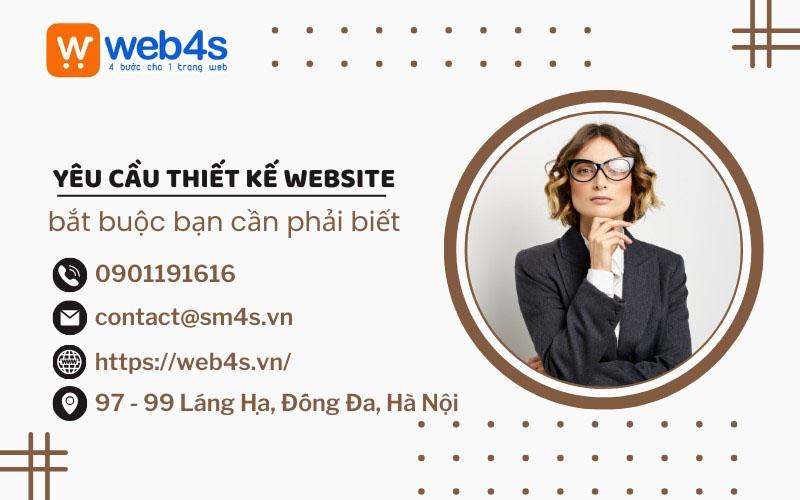 10 yêu cầu thiết kế website bắt buộc bạn cần phải biết