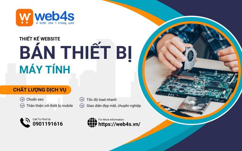 Cùng khởi nghiệp với Thiết kế website bán thiết bị máy tính