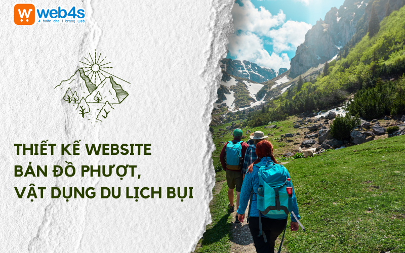 Thiết kế Website bán Đồ phượt, Vật dụng Du lịch bụi