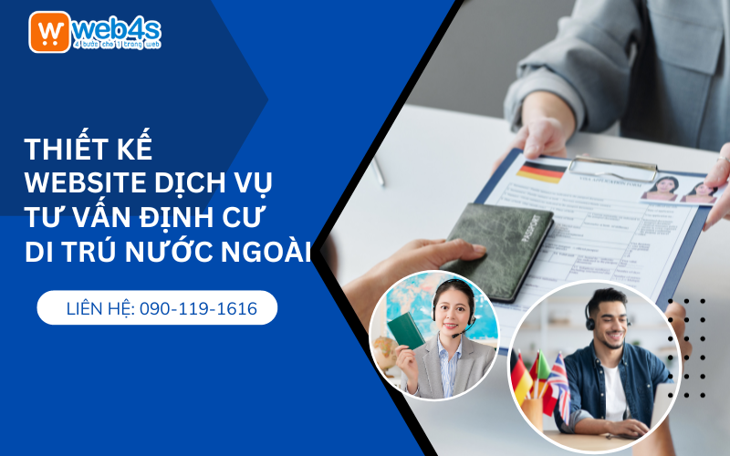 Thiết kế Website Dịch vụ Tư vấn Định cư, Di trú Nước ngoài