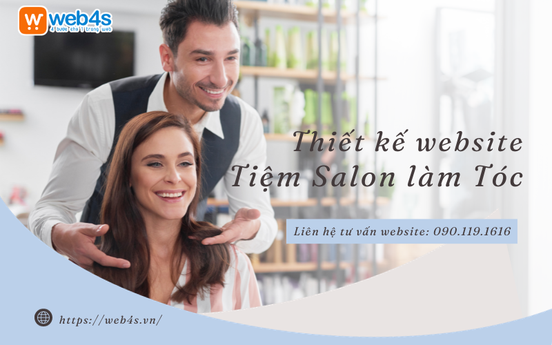 Bỏ túi 5 Bí quyết Thiết kế Website cho Salon tóc Đẹp mắt