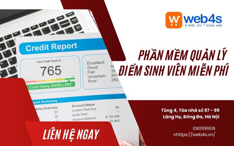 Phần mềm quản lý điểm sinh viên miễn phí