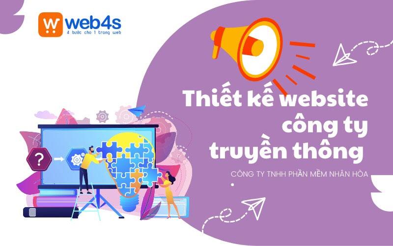 Thiết kế website công ty truyền thông, quảng cáo Ấn tượng