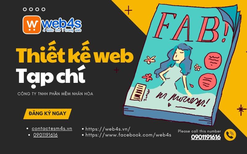 Xu hướng thiết kế website tạp chí mới nhất hiện nay