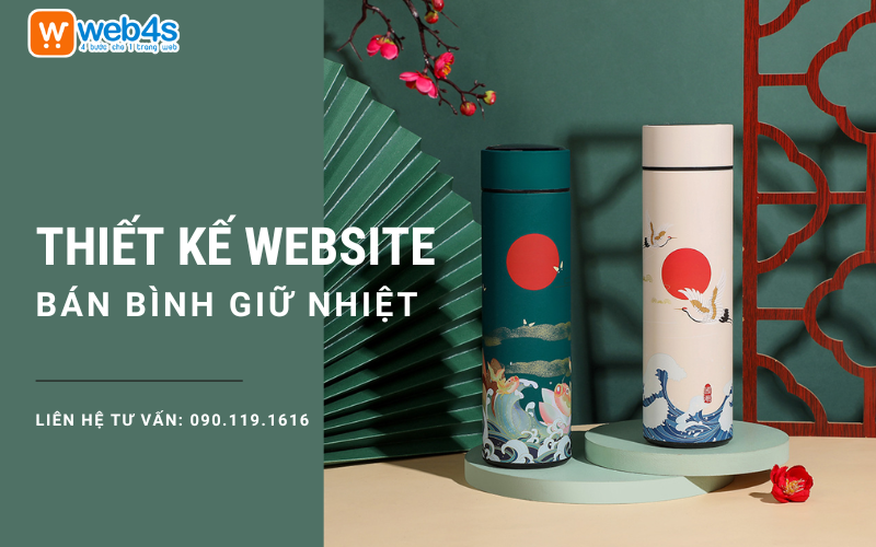 Thiết kế Website bán Bình giữ nhiệt | Đơn giản - Nhanh chóng