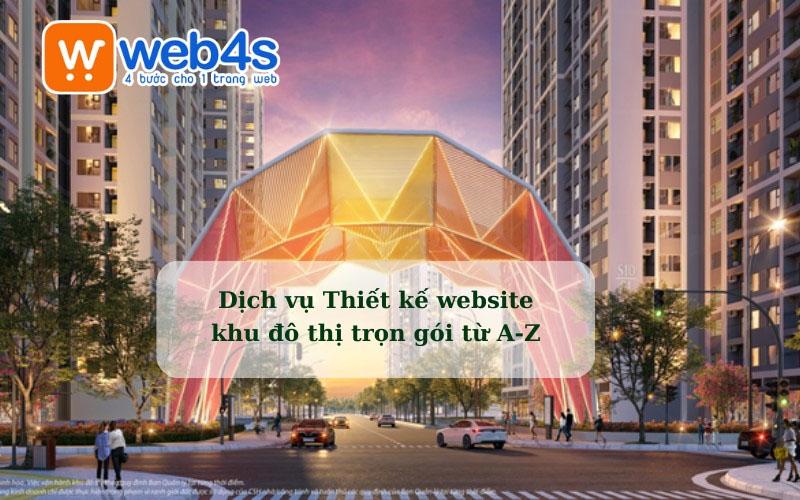Dịch vụ Thiết kế website khu đô thị trọn gói từ A-Z