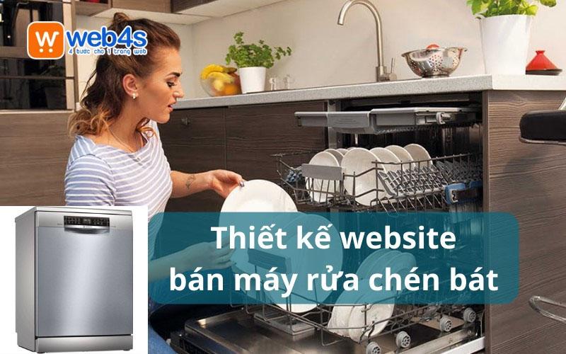 Thiết kế website bán máy rửa chén bát đẳng cấp