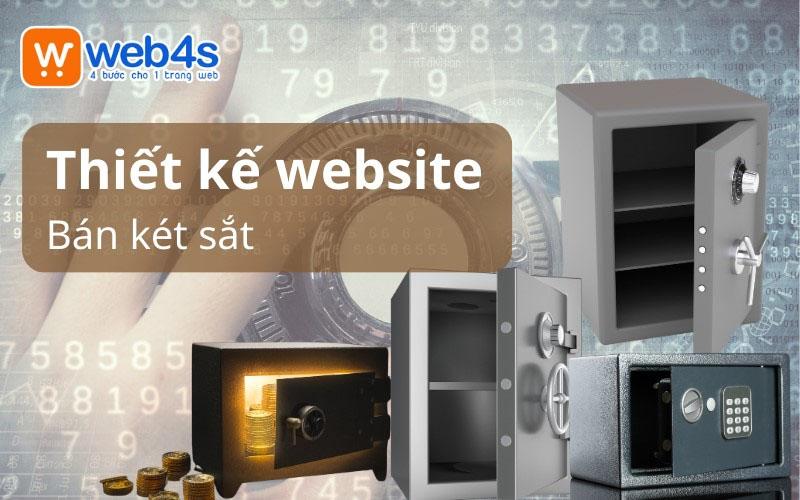Thiết kế website bán két sắt thông minh Uy Tín, Giá Rẻ