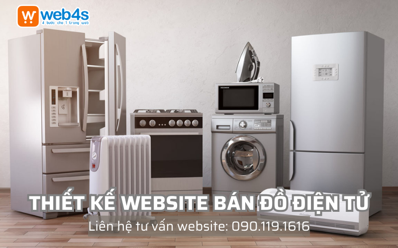 Thiết kế Website bán Đồ Điện tử Online Giá rẻ - Full tính năng