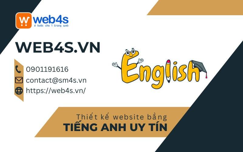 Dịch vụ thiết kế website bằng tiếng anh Uy tín, Chuyên nghiệp