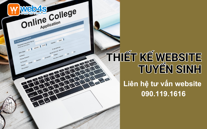 Thiết kế Website Tuyển sinh Online Chuyên nghiệp, Nhanh chóng