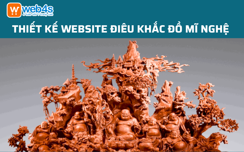 Thiết kế Website Điêu khắc Đồ Mĩ Nghệ X3 Doanh thu Bán hàng