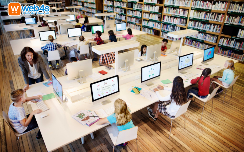 Thiết kế Website Trung tâm Ngoại ngữ - Tin học
