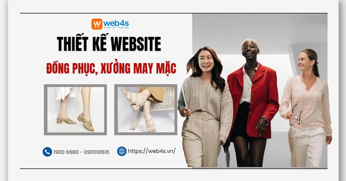 Dịch vụ thiết kế website công ty đồng phục, xưởng may mặc Uy tín toàn Quốc