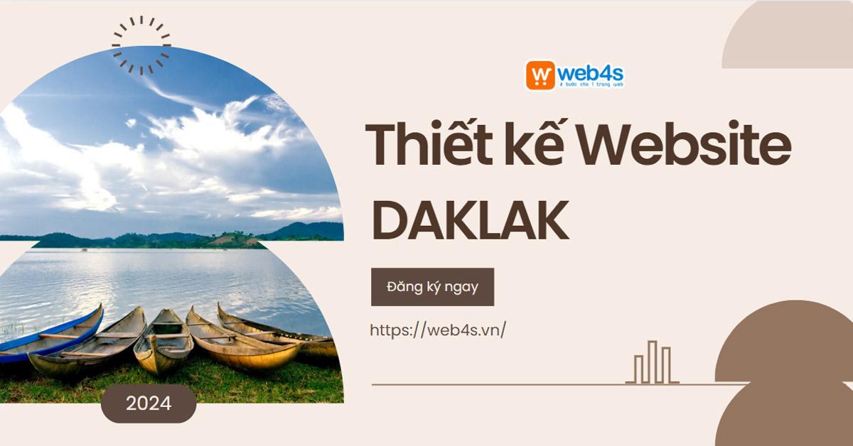 Thiết kế website Đắk Lắk chuyên nghiệp, Trọn gói [chỉ từ 9K/NGÀY]