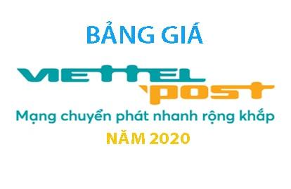Cập nhật bảng giá Viettel Post mới nhất năm 2021