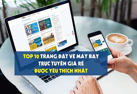 Top 10 trang web đặt vé máy bay giá rẻ, uy tín | Làm website Web4s