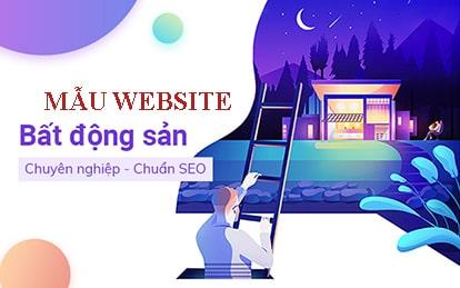 Mẫu website bất động sản đẹp - Template bất động sản tốt nhất