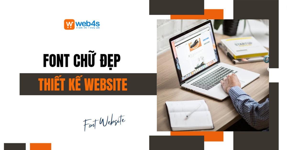 Tổng hợp các font chữ đẹp cho web phổ biến nhất 2024
