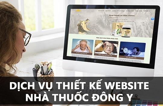 Thiết kế website nhà thuốc Đông y Chuyên nghiệp [Update 2023]