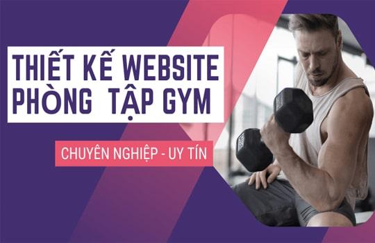 Thiết kế website phòng tập gym chuẩn SEO | Mẫu website phòng tập gym đẳng cấp