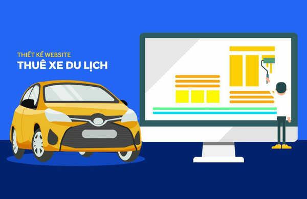 Thiết kế website cho thuê xe du lịch trọn gói tại Web4s
