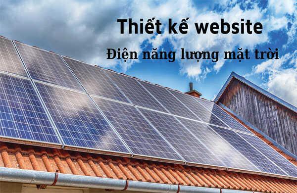 Thiết kế website điện năng lượng mặt trời chuẩn SEO | Web4s