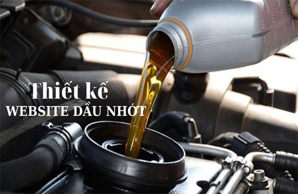 Web4s - Thiết kế website dầu nhớt hiệu quả, chất lượng