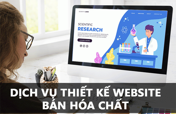 Thiết kế website hóa chất trọn gói ngay tại Web4s