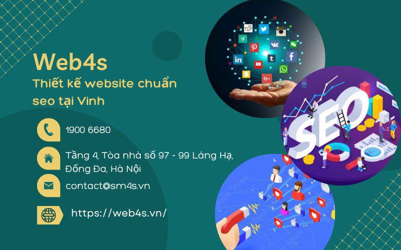 Thống kê các 5 đơn vị thiết kế website chuẩn seo tại vinh