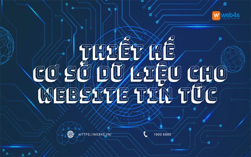 Thiết kế cơ sở dữ liệu cho website tin tức đơn giản với 5 công cụ