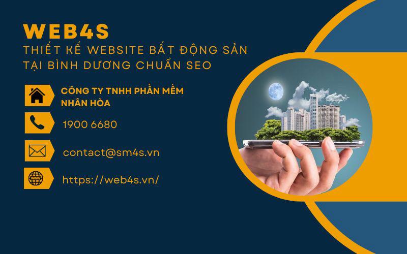 Thiết kế website bất động sản tại bình dương mới nhất hiện nay