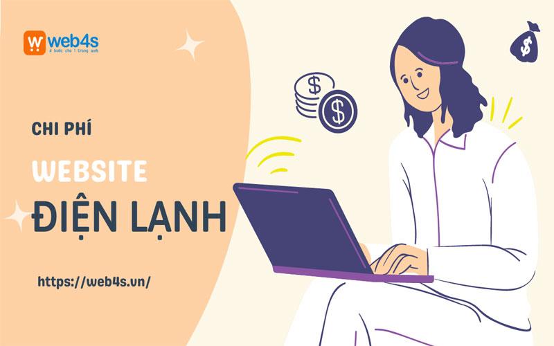 [Web4s] - Chi phí thiết kế website điện lạnh là bao nhiêu? 