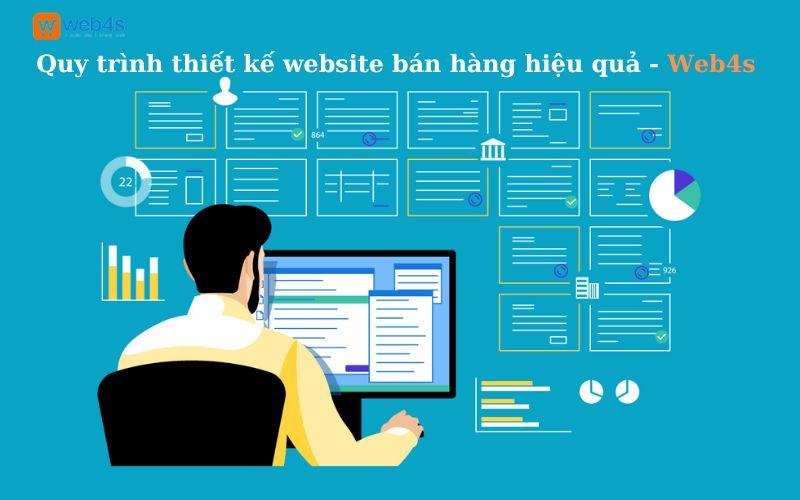 Quy trình thiết kế website bán hàng hiệu quả - Web4s