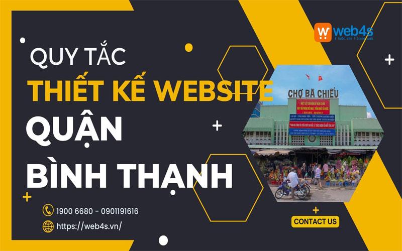 Quy tắc vàng bạn cần biết khi Thiết kế website ở quận Bình Thạnh