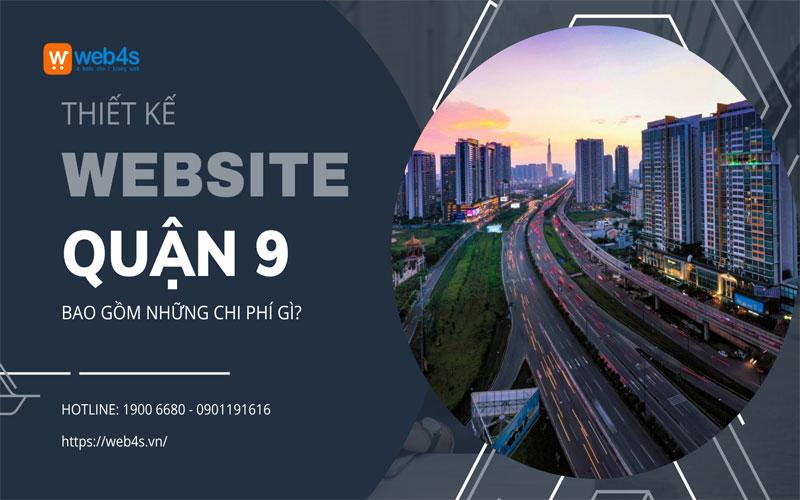 Thiết kế website quận 9 bao gồm những chi phí gì?