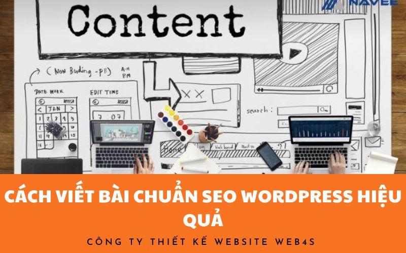 Hướng dẫn cách viết bài chuẩn seo wordpress hiệu quả