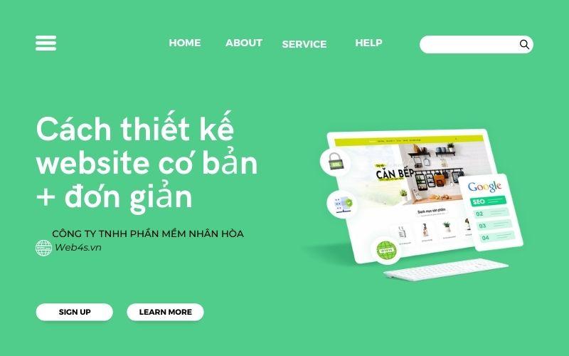 6 bước thiết kế website cơ bản + đơn giản