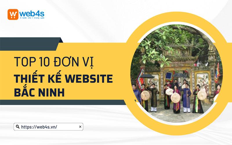 Top 7 Đơn vị Thiết kế website Bắc Ninh GIÁ RẺ, chuẩn SEO