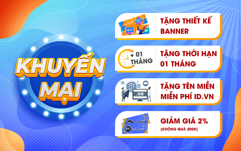 CTKMT5 – KHUYẾN MÃI HẤP DẪN, THIẾT KẾ WEB NGAY THÔI